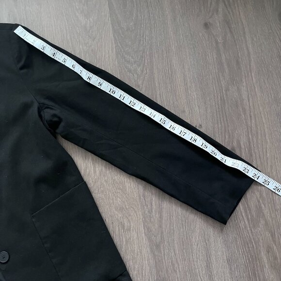 Oak + Fort Black Blazer - Picture 5 of 9